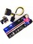 VER010S Plus Pcı-E 1x Ila 16X Yükseltici Kart Uzatma Kablosu USB 3.0 Yüksek Hızlı Grafik Kartı 8 Katı Kapasitörler Siyah (Yurt Dışından) 4
