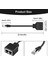Lan Ethernet Adaptador RJ45 Erkek - 2 Dişi Ayırıcı RJ45 1 - 2 Ethernet Lan Ağ Adaptör Kablosu (Yurt Dışından) 5