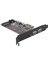Çift USB 3.0 ve Type-C M.2 Pcıe Adaptörü M2 SSD Sata B Anahtarı Pcı-E 3.0 Dönüştürücü Yükseltici Kartı 2280 2260 2242 2230 Ngff (Yurt Dışından) 5