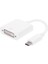 Usb3.1 Type-C - DVI Hd Dönüşüm Kablosu 1080P Taşınabilir Genişletilmiş Güç Adaptörü Kablosu Konnektör Dönüştürücü (Yurt Dışından) 1