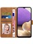 Samsung Galaxy A22E / A23E / A23S / A23 5G (Japonca Versiyon) PU Deri Cüzdan Anti-Çizelge Koruyucu Telefon Kılıfı (Yurt Dışından) 2