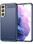 Samsung Galaxy S23 için kasa Anti-DROP Esnek TPU arka kapağı fırçalanmış karbon fiber doku cep u kasası Telefon Kılıfı (Yurt Dışından) 1