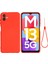 Samsung Galaxy M13 5G için Cep u , Sıvı Silikon+Yumuşak Mikrofiber Astar Anti Koruyucu Telefon Kılıfı (Yurt Dışından) 1