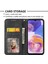 Samsung Galaxy A22 5G (AB versiyonu) için Flip Cüzdan , Buzağı Dokusu PU Deri Baskılı Rhombus Desen Cep lı Telefon Kılıfı (Yurt Dışından) 4