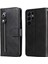 Samsung Galaxy S23 Ultra, PU Deri Buzağı Dokusu manyetik toka cüzdan fermuar cep ı kapağı için Telefon Kılıfı (Yurt Dışından) 1