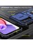 Samsung Galaxy A03S (166.5 x 75.98 x 9.14mm) Zırh Serisi Bump Proof Hybrid Hard PC Yumuşak TPU kasa yüzük araba montajı Kick arka kabuk kamera kapağı ile Telefon Kılıfı (Yurt Dışından) 3