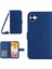 Samsung Galaxy A04 4G (164.4 x 76.3 x 9.1 mm) için PU Deri HT04 Cilt Touch Baskılı Ayçiçeği Cüzdan Kapağı ile Telefon Kılıfı (Yurt Dışından) 1