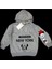 Kız Çocuk 3 Iplik Gri Renk Üzeri Payet Yazı Detaylı Mickey Mouse Baskılı Sweatshirt 1