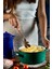 Ceviz Ağacı El Yapımı 4 Parça Mutfak Seti, Tahta Kaşık, Çatal, Spatula, 30 Cm. 4