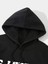 Unisex Siyah Los Angeles Baskılı Oversize Kapşonlu Sweatshirt 2