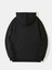 Unisex Siyah Los Angeles Baskılı Oversize Kapşonlu Sweatshirt 4