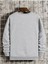 Unisex Gri Atalanta Baskılı Bisiklet Yaka Oversize Sweatshirt 3