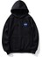 Unisex Siyah Nasa Baskılı Oversize Kapşonlu Sweatshirt 1