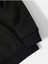 Unisex Siyah New Moment Baskılı Oversize Kapşonlu Sweatshirt 4