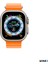 42-49MM Yeni Nesil Apple Uyumlu Akıllı Saat Kordonu Silikon Turuncu 3