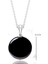 Sertifikalı Siyah Obsidyen Taşı Kolye - 1.kalite 2