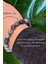 Aşk Nazar Huzur Doğal Taş Bileklik (Zebra Jasper Lav Taşı) 4