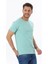 Erkek Garnili Cep Nakışlı Bisiklet Yaka T-Shirt 1