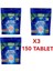 150 Adet Bulaşık Makinesi Tableti X3 1