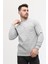 Çamdalı Iş Elbiseleri - Bisiklet Yaka Gri 20/10 Iki Iplik Kışlık Iş Sweatshirt XXXXL 1