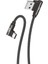 LİNKTECH K594 Safe Type-C USB 90 Derece Örgülü, Gamer, Oyuncu Şarj Kablosu 1