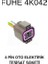 4 Pin Oto Elektrik Tesisat Soketi 1