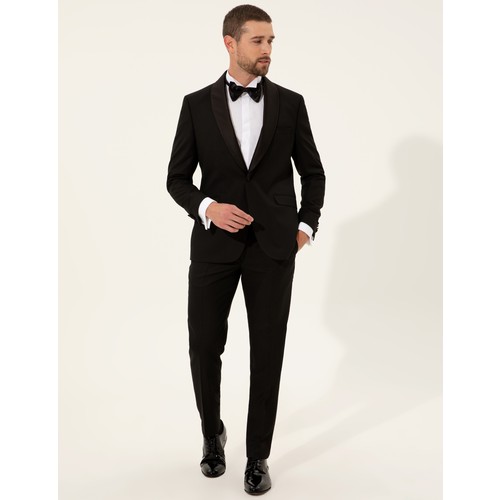 Pierre Cardin Erkek Siyah Ex.Slim Smokin 50251357-VR046