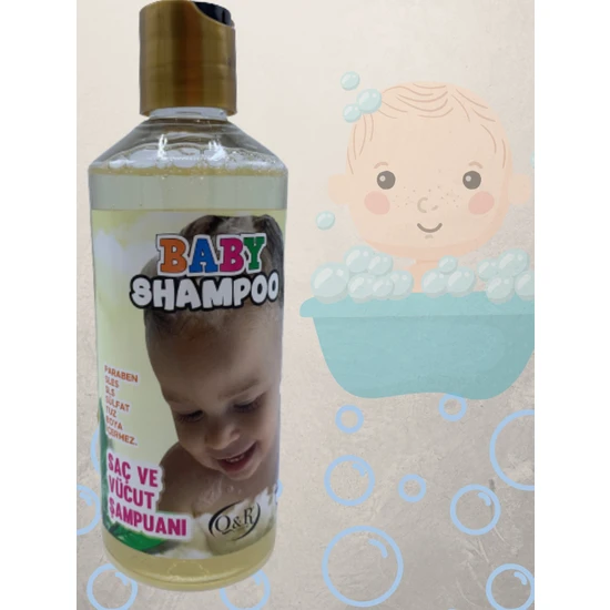Q&R Bebek Şampuanı Organic Q&r (Baby Shampoo)