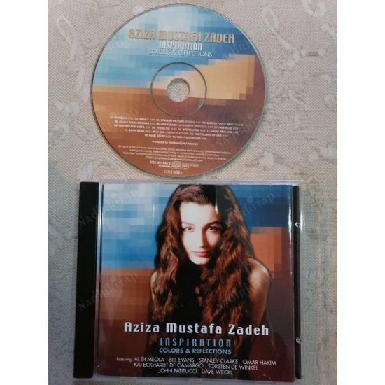 Aziza Mustafa Zadeh  - Inspıratıon Colors & Reflectıons - 2000 Almanya Basım CD Albüm