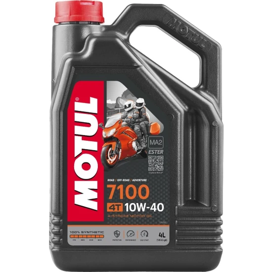 Motul 7100 10W40 4T 4 Litre Motosiklet Yağı (Üretim Yılı: 2023)