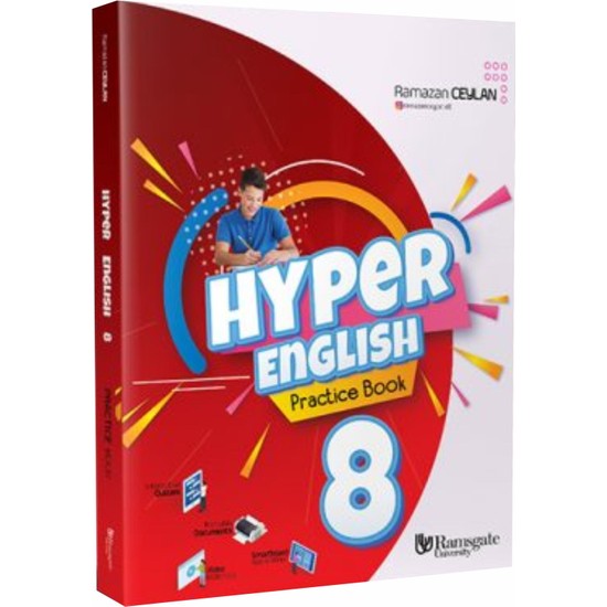 Hiper Zeka Yayınları 8. Sınıf Hyper English Pratice Book & Kitabı