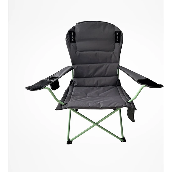 Platan Chair Ones-Ll Katlanır Kamp Piknik Sandalyesi - Koltuğu Xl