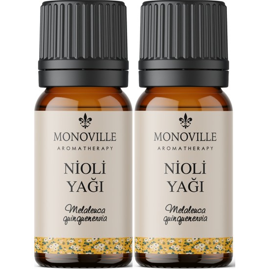 Monoville Nioli Uçucu Yağı Niaouli Essential Oil 2 x 10 ml