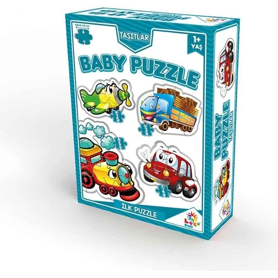 Laço Kids Baby Puzzle Taşıtlar Bebekler Için Ilk Yapbozum