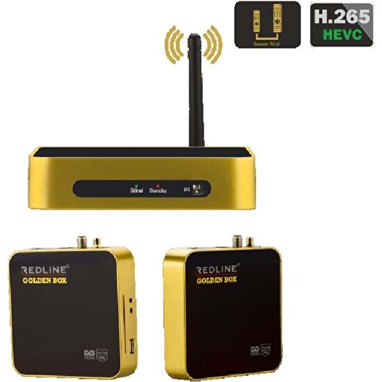 Redlıne Golden Box Smart Ott Box + H.265  111055