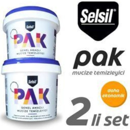 Selsil Pak Genel Amaçlı Temizleyici 500 Gr --2 Li Paket Fiyatı