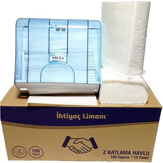 İhtiyaç Limanı Z Katlama Kağıt Havlu Peçete 12 Paket 100X12 Fiyatı