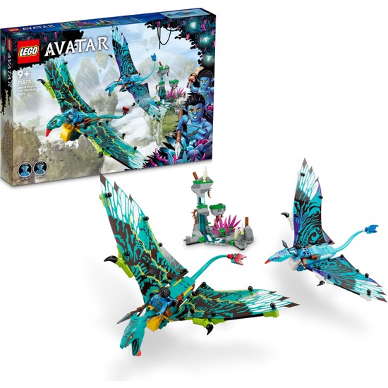LEGO® Avatar Jake ve Neytiri'nin İlk Banshee Uçuşu 75572 Oyuncak Yapım Seti (572 Parça)