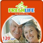 Freshlife Yatak Koruyucu Örtü 60X90 cm Nefes Alabilir Özellikli 120 Adet Uzun Süreli Kullanım İçin