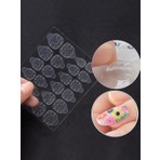 Ocean Şeffaf Tırnak Yapıştırıcısı Sticker 10'lu (240 Adet) Kolay Uygulama İçin Pratik