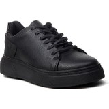 Garajmen Siyah-Beyaz Yüksek Taban Günlük Sneaker Erkek Ayakkabı