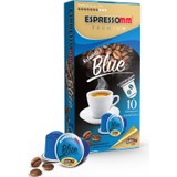 Espressomm® Premium Blue Alüminyum Kapsül Kahve Kafeinsiz 10 Adet Nespresso® Uyumlu