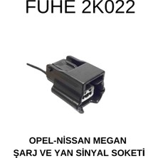Fuhe Oto Opel-Nissan Megan Sarj ve Yan Sinyal Soketi