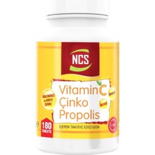 Ncs Vitamin C Çinko Propolis 180 Tablet X 3 Kutu