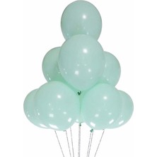 Parti Station Lastik Lateks Mat Balon 50 Adet Kırmızı Siyah Sarı Turuncu Pembe Mavi Mor Yeşil Küf Yeşili Şeffaf Lacivert Fuşya Gri Kahverengi