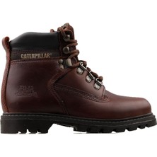 Cat Tennessee Dark Brown Crazy Deri Çocuk Günlük Bot 015F101088 Kahverengi