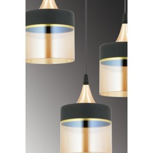ESSLİGHT NAZLI 3 LÜ  SARKIT AVİZE SALON MUTFAK YATAK ODASI OFİS