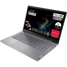 Lenovo Thinkbook 14 G4 Amd Ryzen 5 5625U 40GB 512GB SSD 14" FHD Freedos Taşınabilir Bilgisayar 21DK0059TX007+ Zetta Çanta