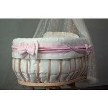Kista Baby Sepet Beşik Bebek Uyku Seti Scarf (AHŞAP BEŞİK SETE DAHİL DEĞİLDİR)