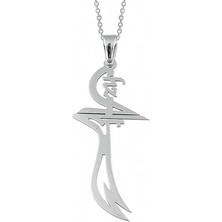 Gumush Gümüş Hz. Ali Zülfikar Kılıcı Kolye